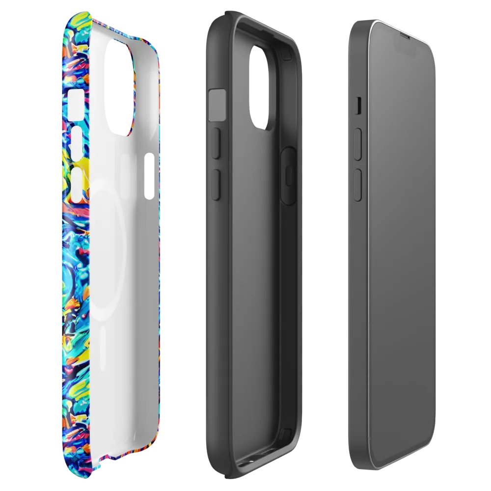 Painted Voltage on MagSafe Tough Case for iPhone® — Front