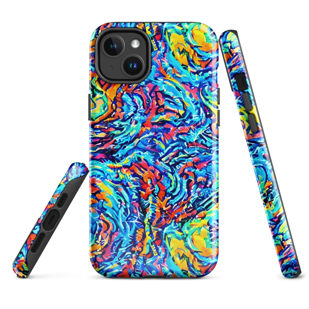 Painted Voltage on MagSafe Tough Case for iPhone® — Front