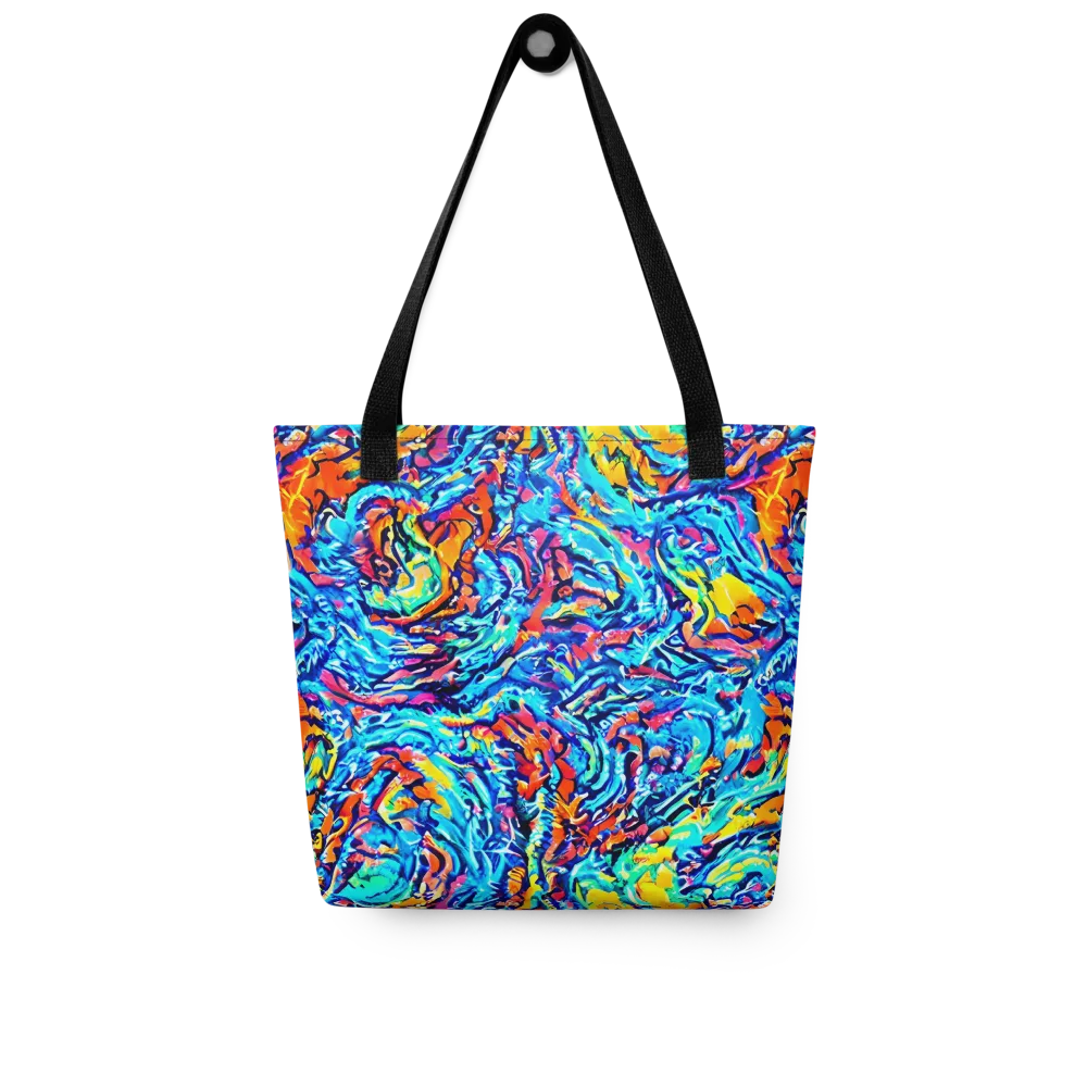 Painted Voltage on Tote Bag — Front