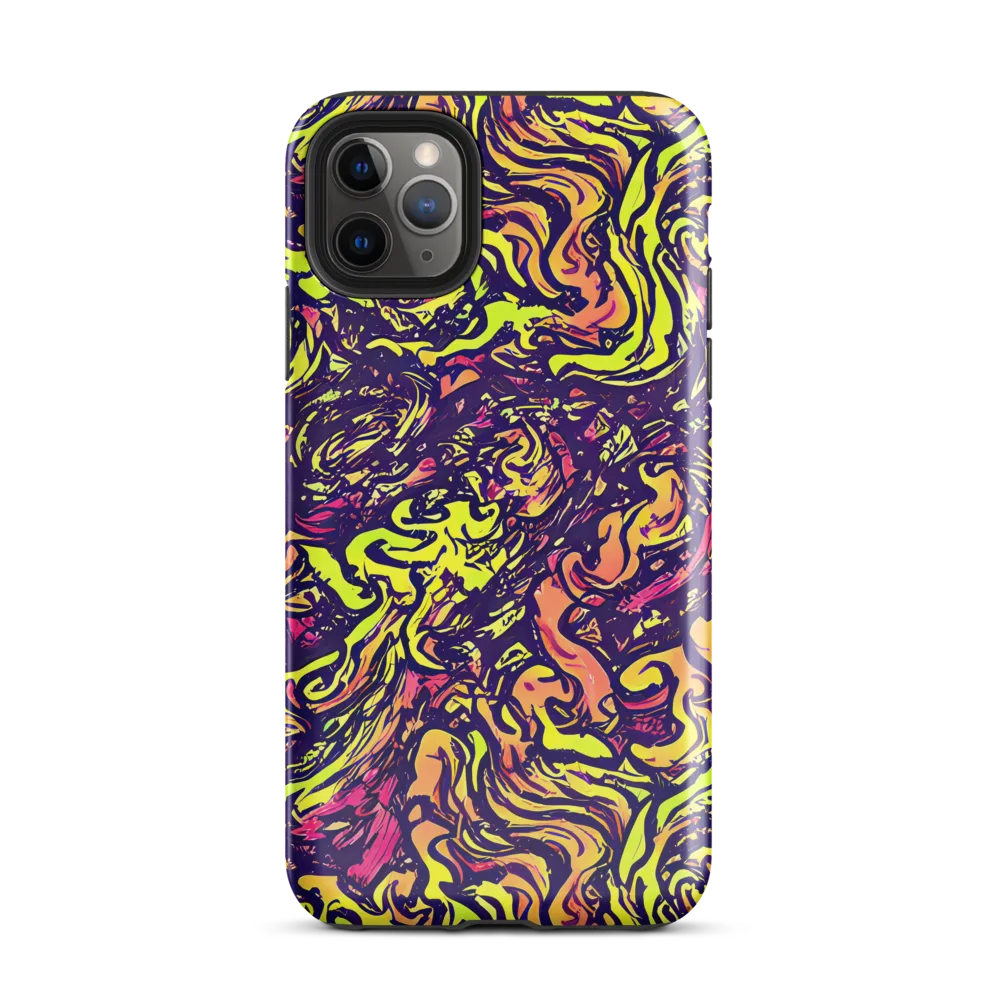 Kaleidoscope Riot on Tough Case for iPhone® — Front
