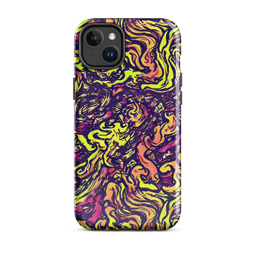 Kaleidoscope Riot on MagSafe Tough Case for iPhone® — Front