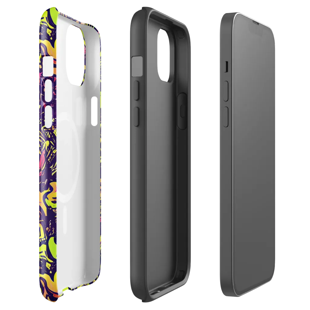 Kaleidoscope Riot on MagSafe Tough Case for iPhone® — Front