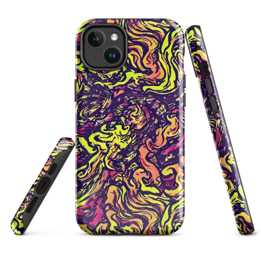 Kaleidoscope Riot on a MagSafe Tough Case for iPhone®