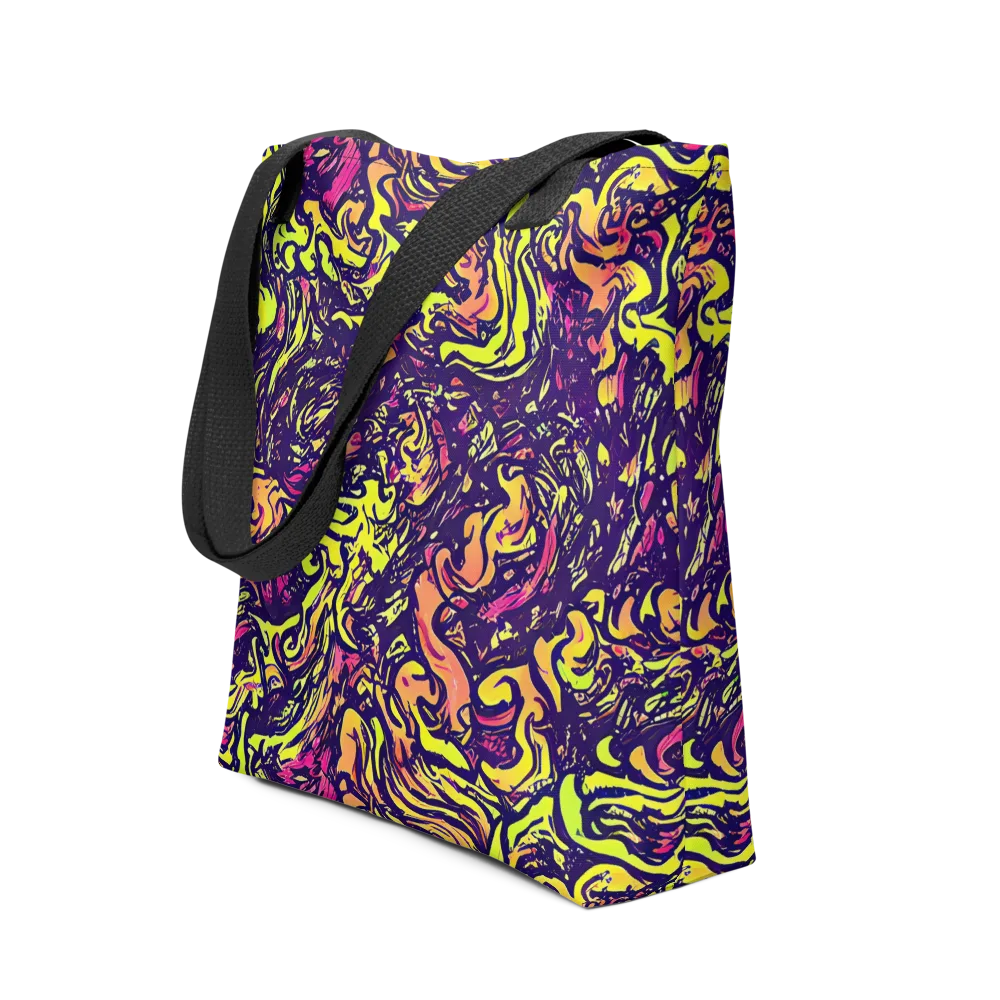 Kaleidoscope Riot on Tote Bag — Front