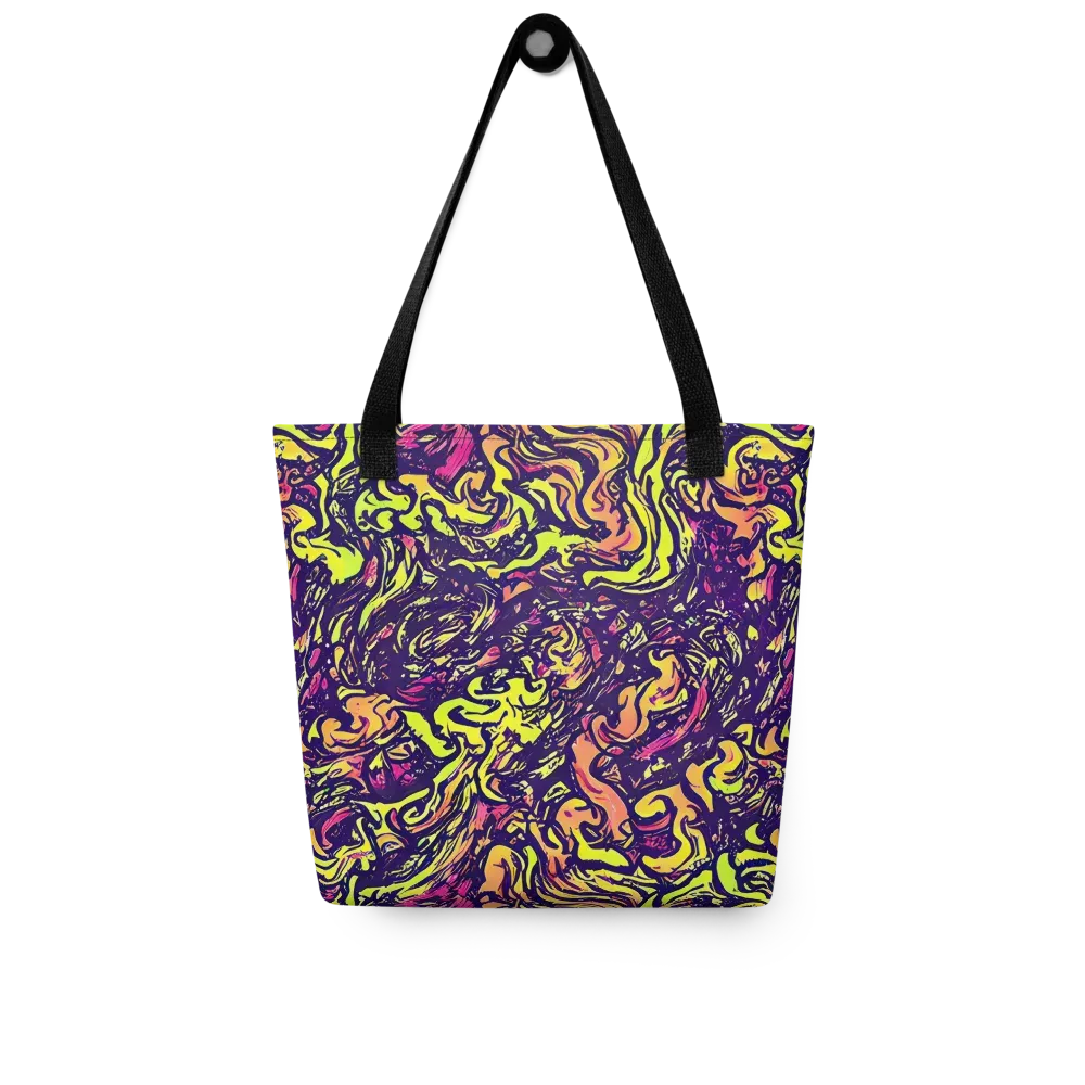 Kaleidoscope Riot on Tote Bag — Front