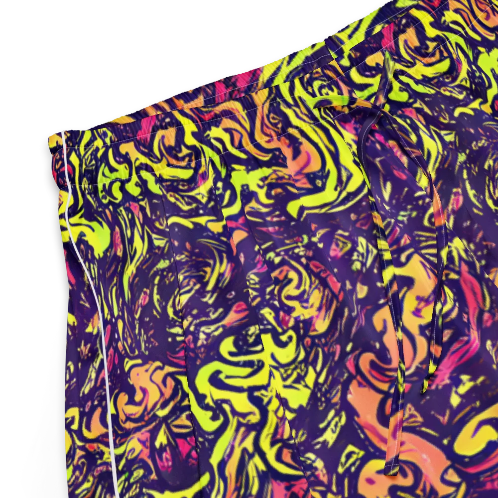 Kaleidoscope Riot on Women's Pajama Shorts — Product details