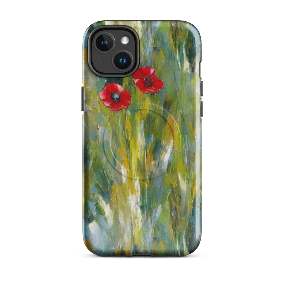 Poppy Impression on MagSafe Tough Case for iPhone® — Front