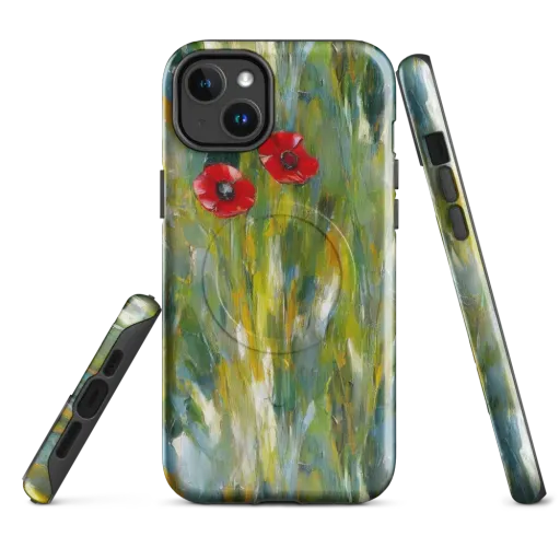 Poppy Impression on a MagSafe Tough Case for iPhone®