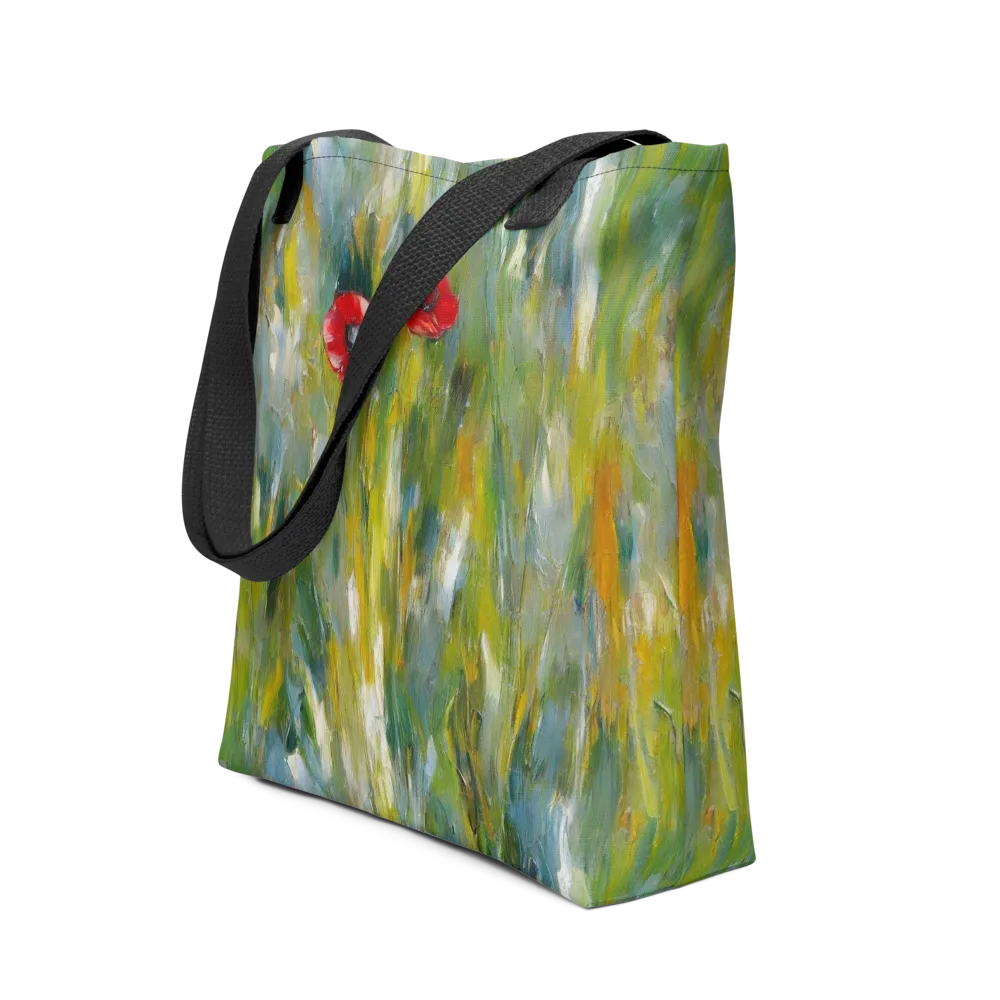 Poppy Impression on Tote Bag — Front