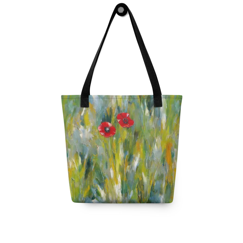 Poppy Impression on Tote Bag — Front