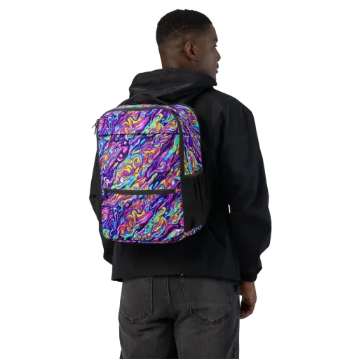 Luminous Melt on a Utility Backpack