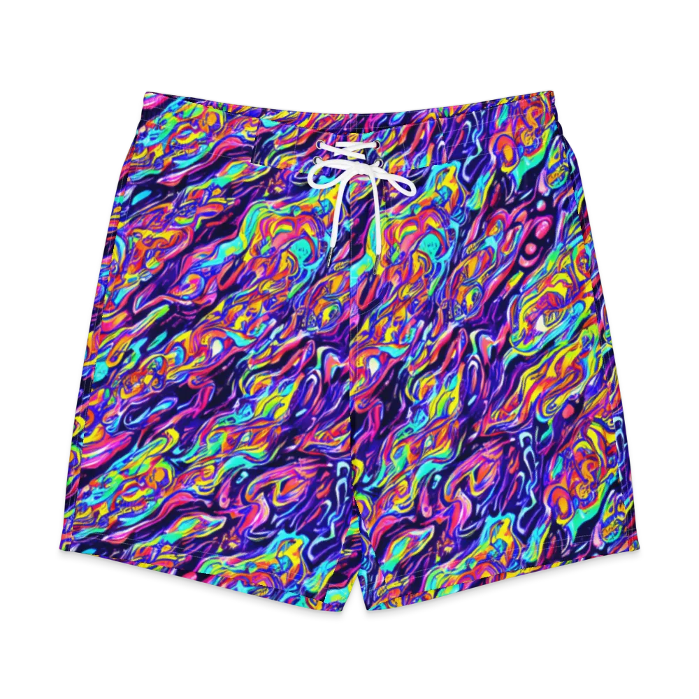 Luminous Melt on Men's Board Shorts — Front
