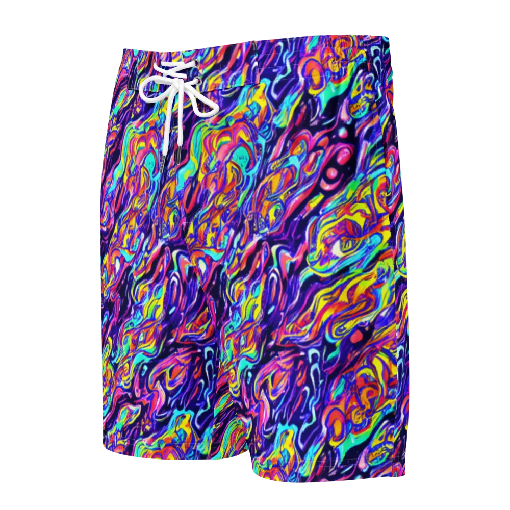 Luminous Melt on Men's Board Shorts — Front