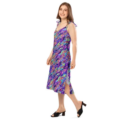 Luminous Melt on a Slip Dress