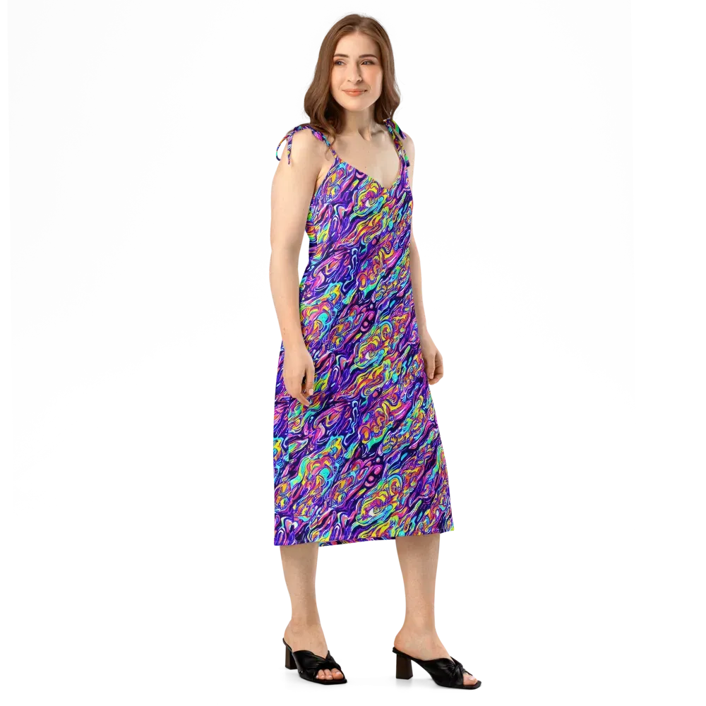 Luminous Melt on Slip Dress — Right Front