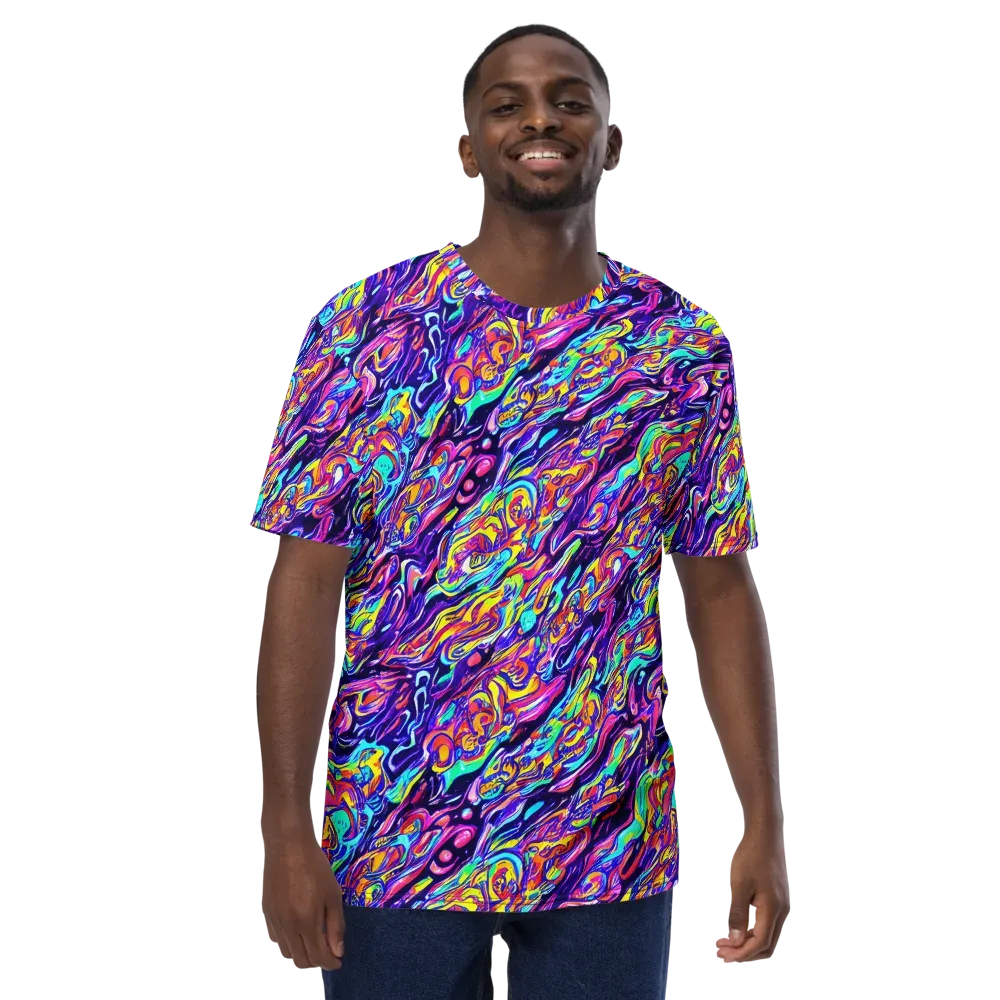 Luminous Melt on Men's Crew Neck T-Shirt — Front