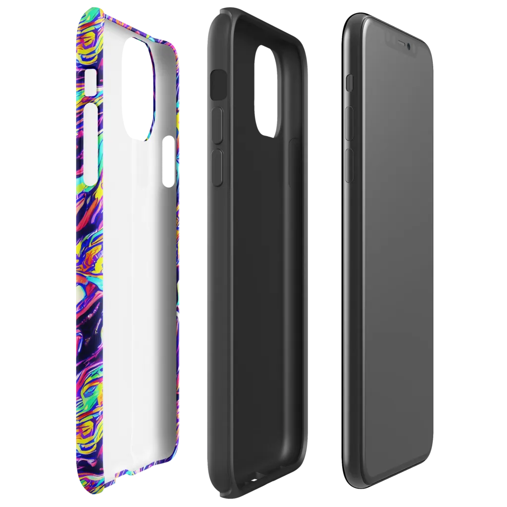 Luminous Melt on Tough Case for iPhone® — Right