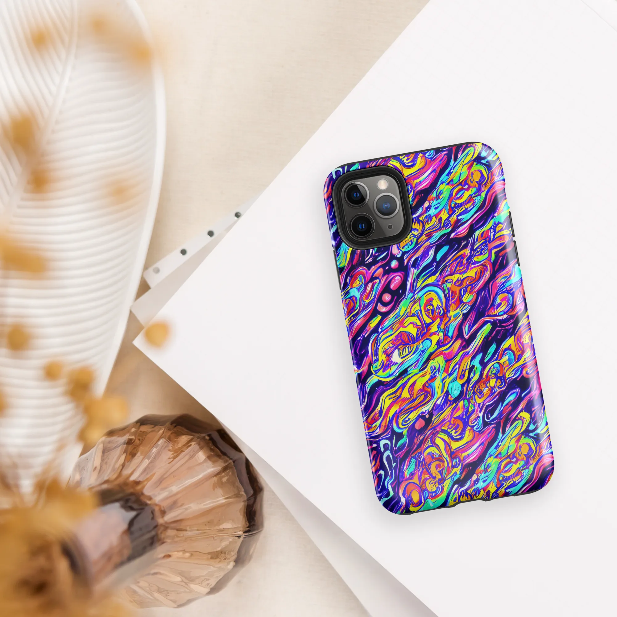 Luminous Melt on Tough Case for iPhone® — Front