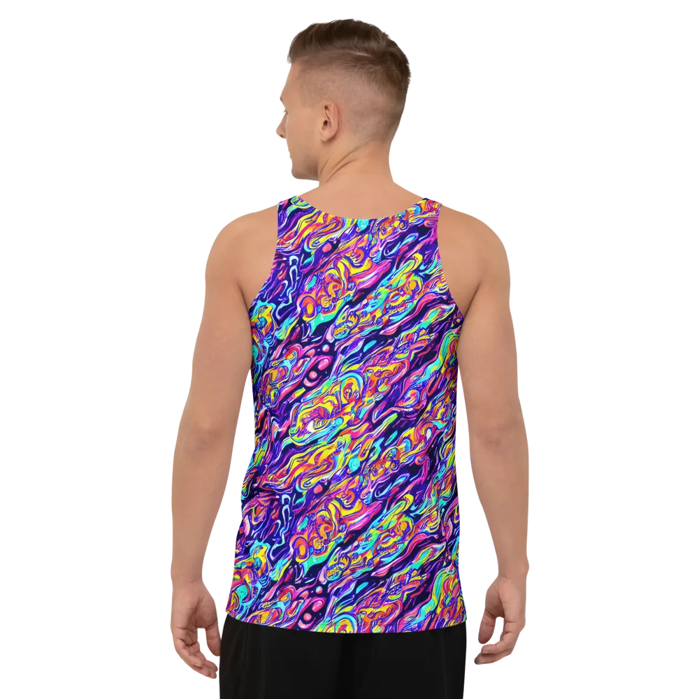 Luminous Melt on Men's Tank Top — Back