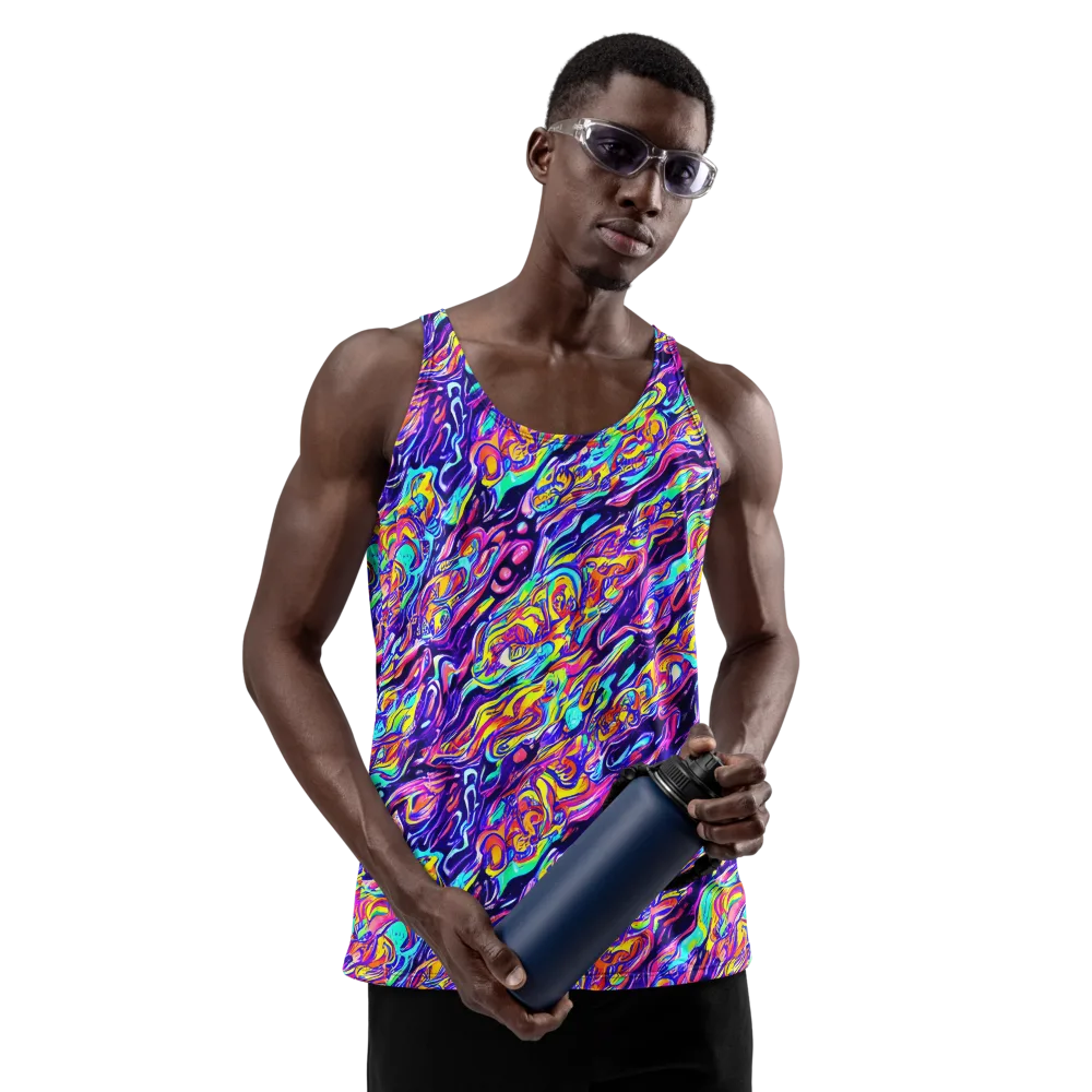 Luminous Melt on Men's Tank Top — Front