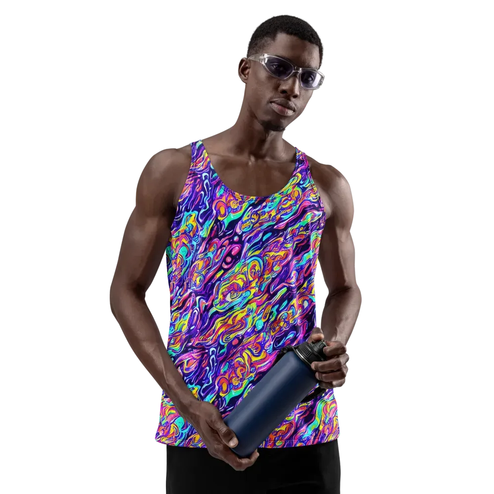 Luminous Melt on Men's Tank Top — Front