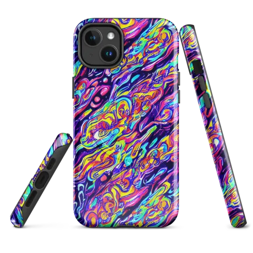 Luminous Melt on a MagSafe Tough Case for iPhone®