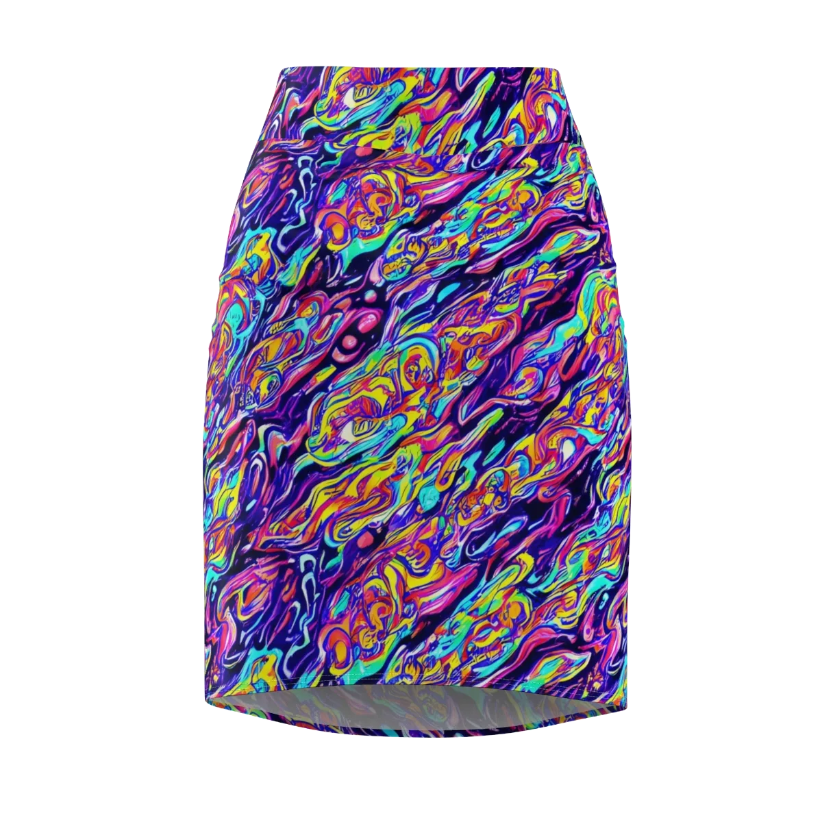 Luminous Melt on Pencil Skirt — Front