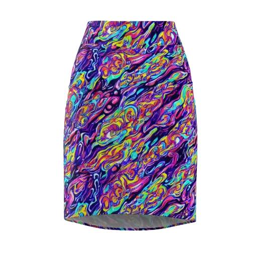 Luminous Melt on a Pencil Skirt
