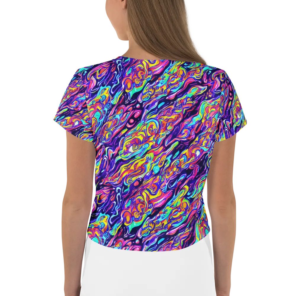 Luminous Melt on Crop Tee — Back