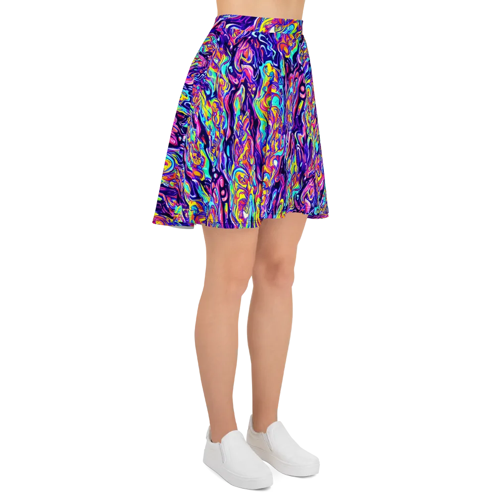 Luminous Melt on Skater Skirt — Right