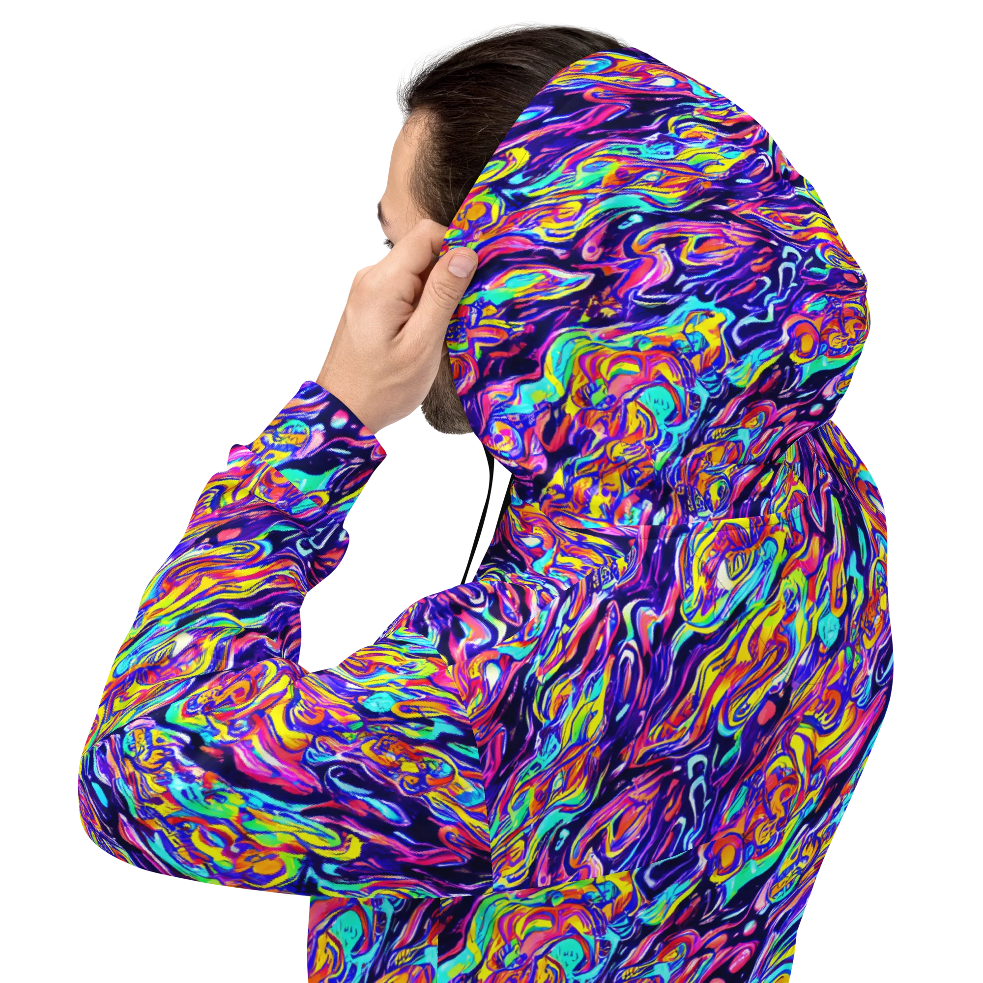 Luminous Melt on Hoodie — Back