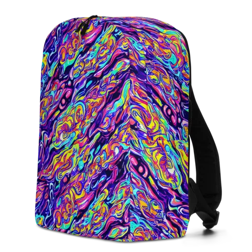 Luminous Melt on a Minimalist Backpack