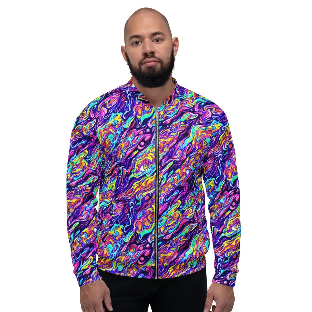 Luminous Melt on Bomber Jacket — Front