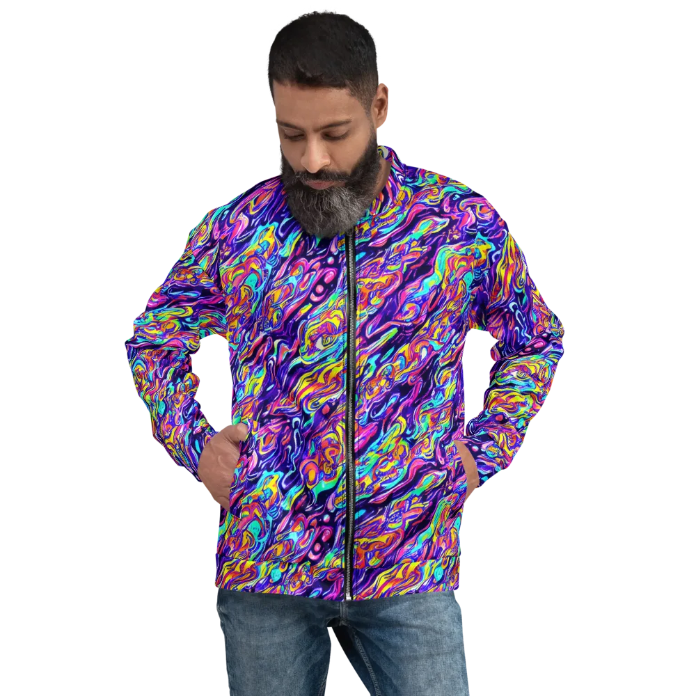 Luminous Melt on Bomber Jacket — Front
