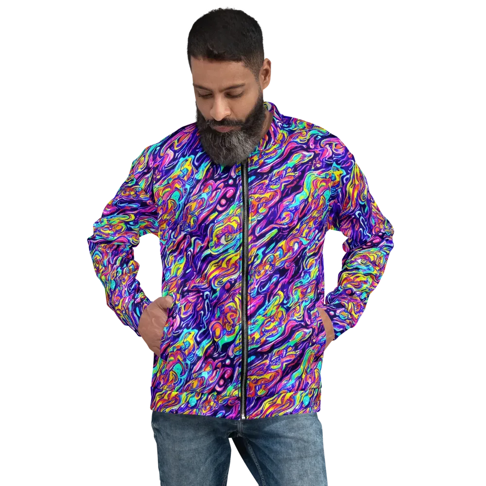 Luminous Melt on Bomber Jacket — Front