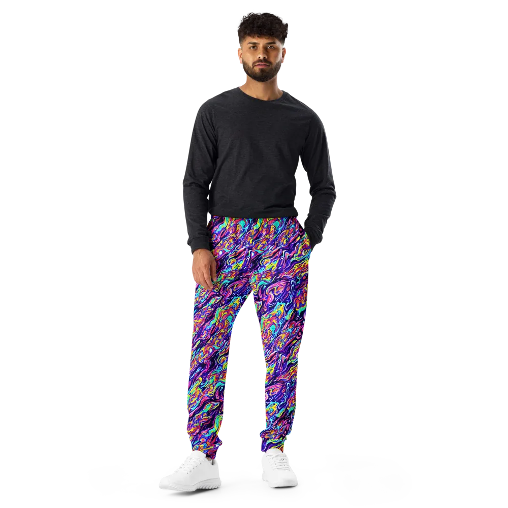 Luminous Melt on Men's Joggers — Front