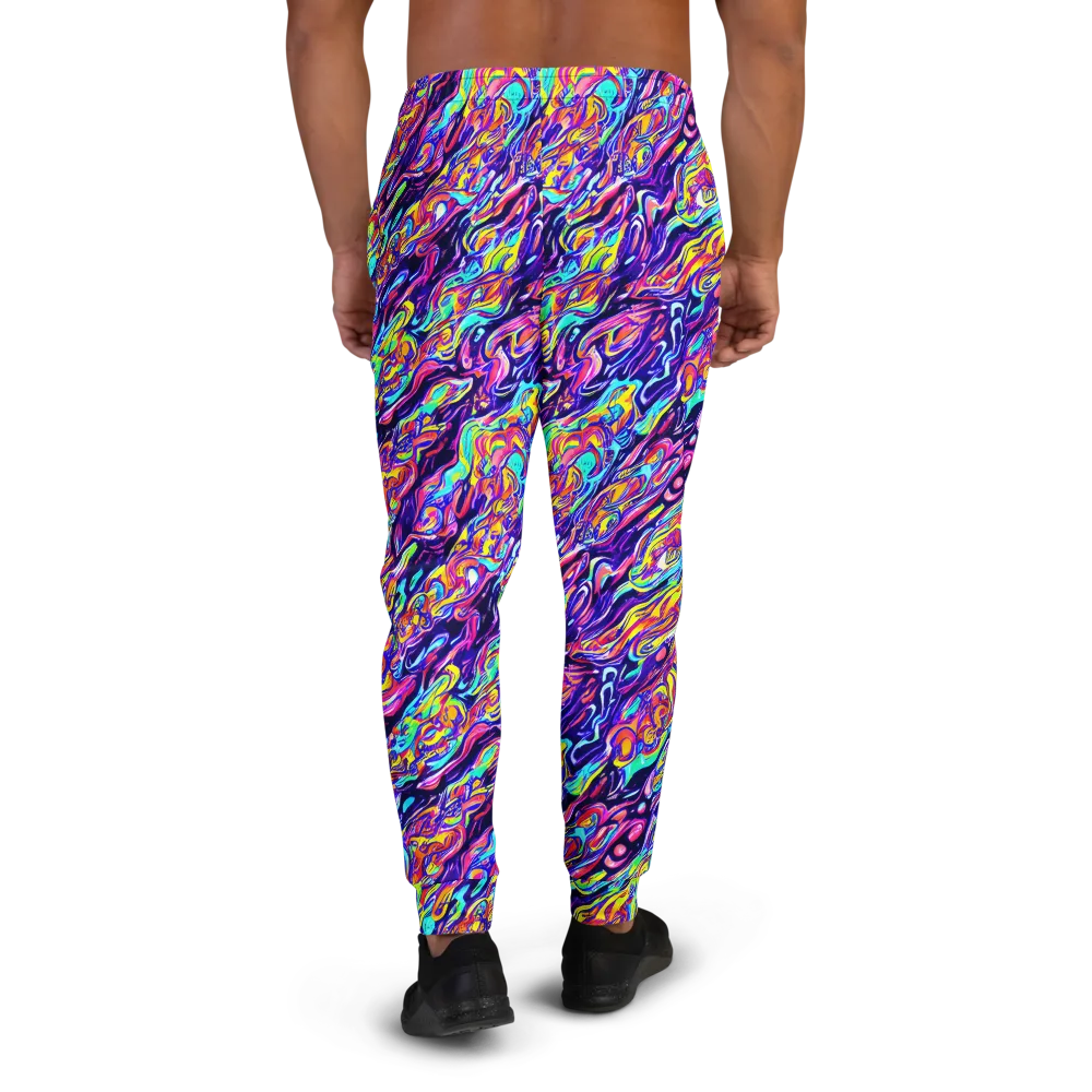 Luminous Melt on Men's Joggers — Back
