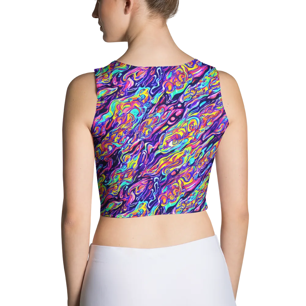 Luminous Melt on Crop Top — Back