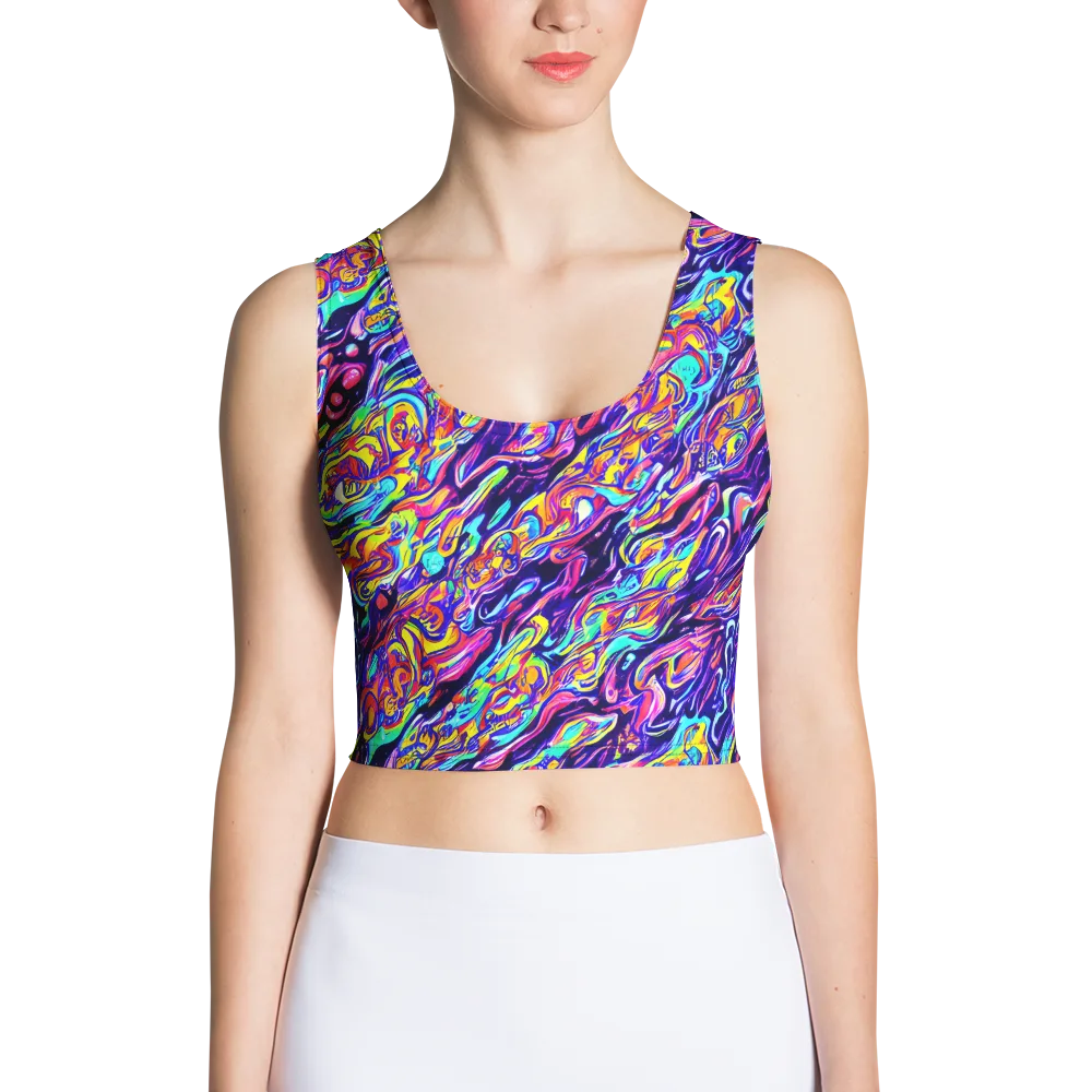 Luminous Melt on Crop Top — Front