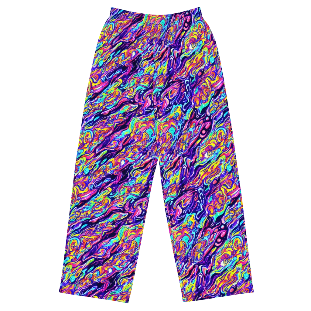 Luminous Melt on Wide-Leg Pants — Front