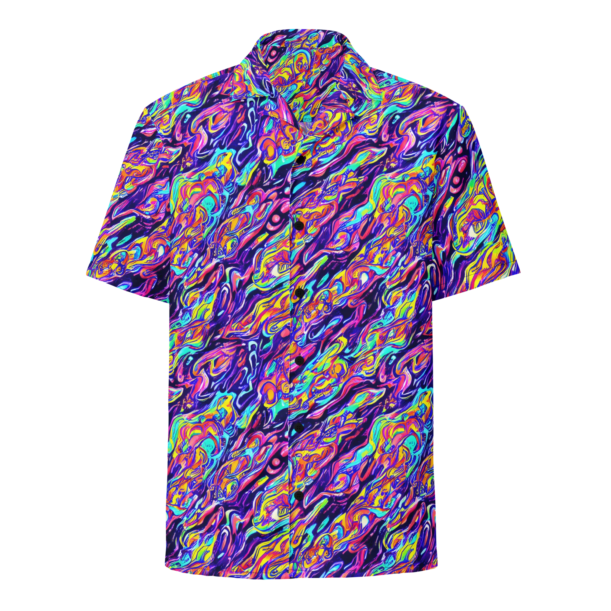 Luminous Melt on Button Shirt — Front