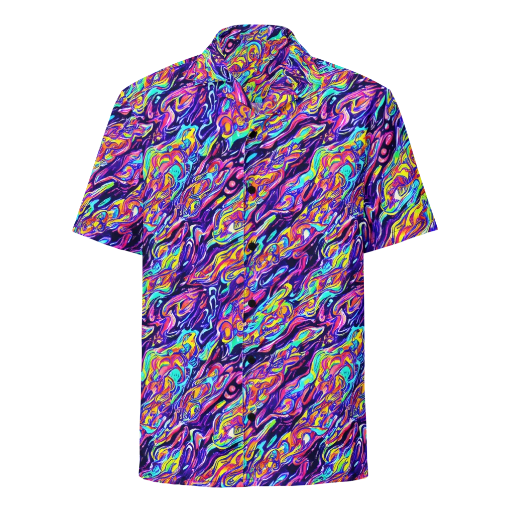Luminous Melt on Button Shirt — Front