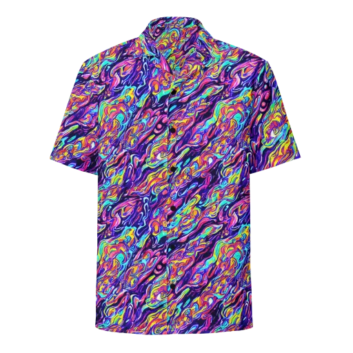 Luminous Melt on a Button Shirt