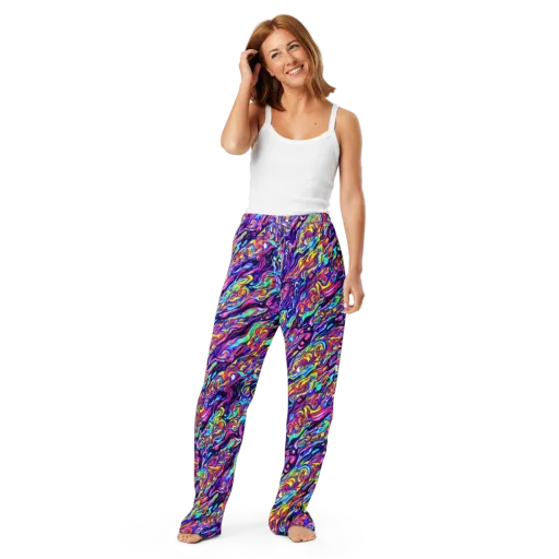 Luminous Melt on a Women's Pajama Pants