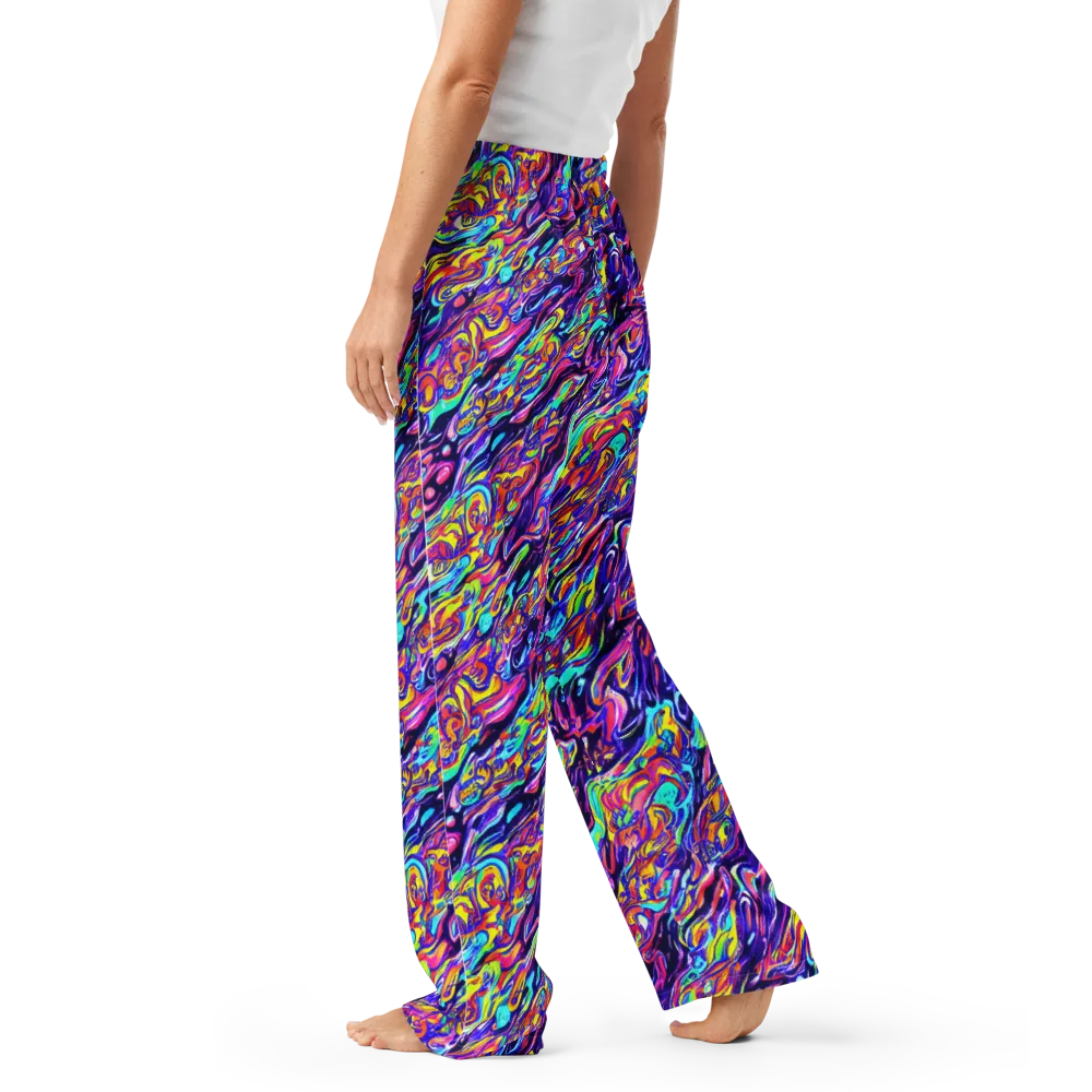 Luminous Melt on Women's Pajama Pants — Left