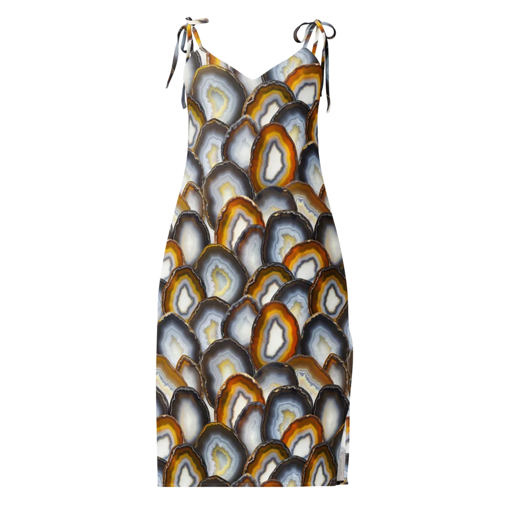 Agate Alchemy on Slip Dress — Front