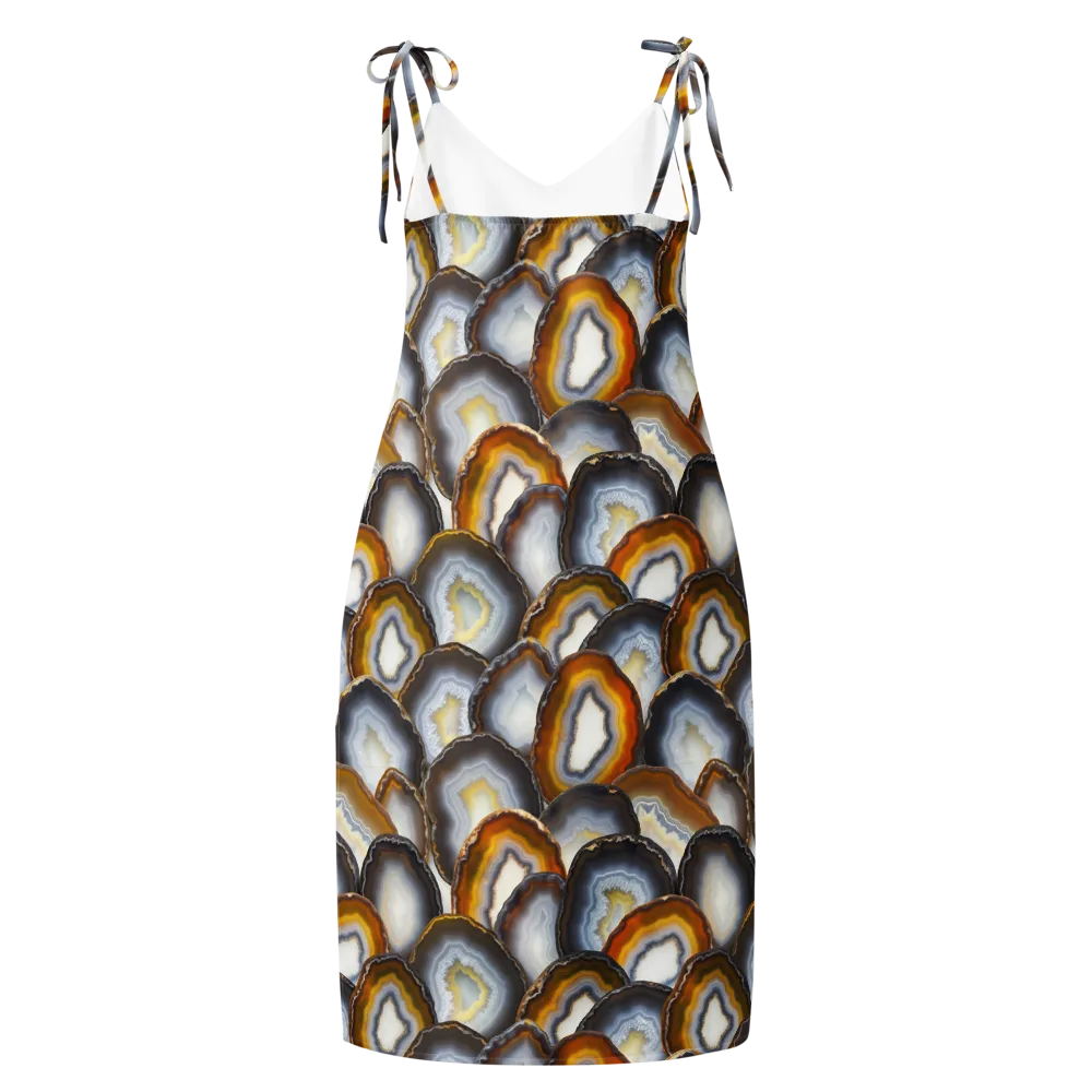 Agate Alchemy on Slip Dress — Back