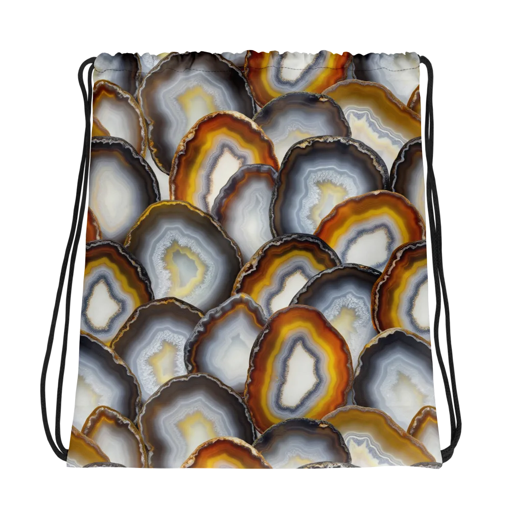 Agate Alchemy on Drawstring Bag — Photo