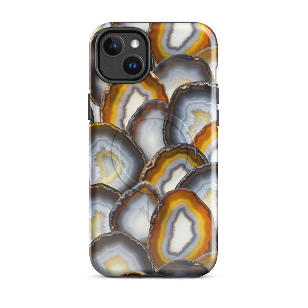 Agate Alchemy on MagSafe Tough Case for iPhone® — Front