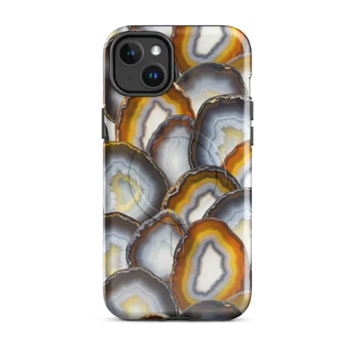 Agate Alchemy on a MagSafe Tough Case for iPhone®